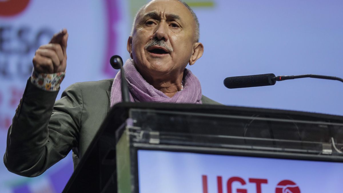 Archivo - El secretario general de UGT, Pepe Álvarez