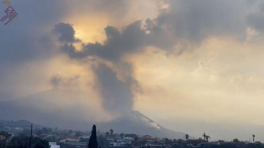 Más de 30.000 personas confinadas este lunes en La Palma por la mala calidad del aire