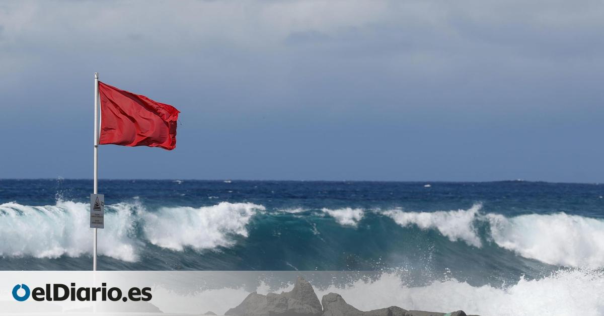 Alerta en Las Palmas de Gran Canaria por el fuerte oleaje