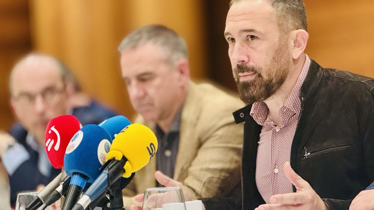 El consejero Denis Itxaso, este jueves en Vitoria