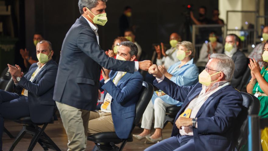 Enrique Hernández Bento en el Congreso de Unidos por Gran Canaria. (ACFI PRESS)