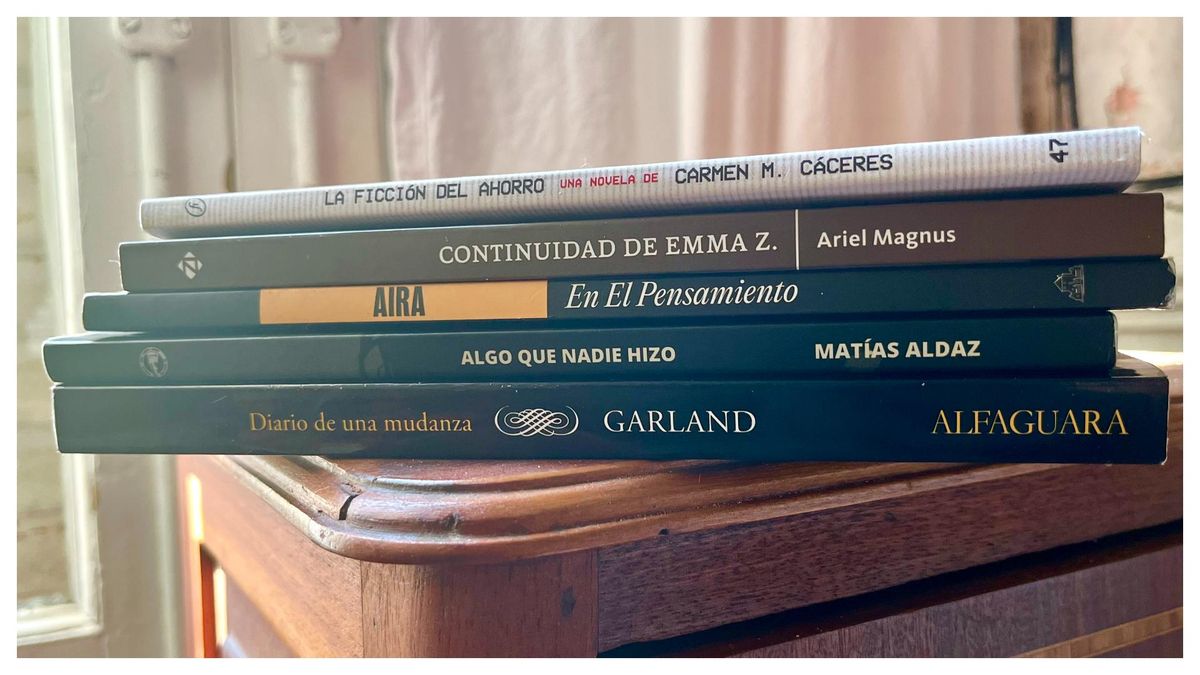 Las cinco novelas finalistas del Premio Fundación Medifé Filba fueron elegidas por un jurado que integran María Moreno, Alan Pauls y Alejandra Kamiya.