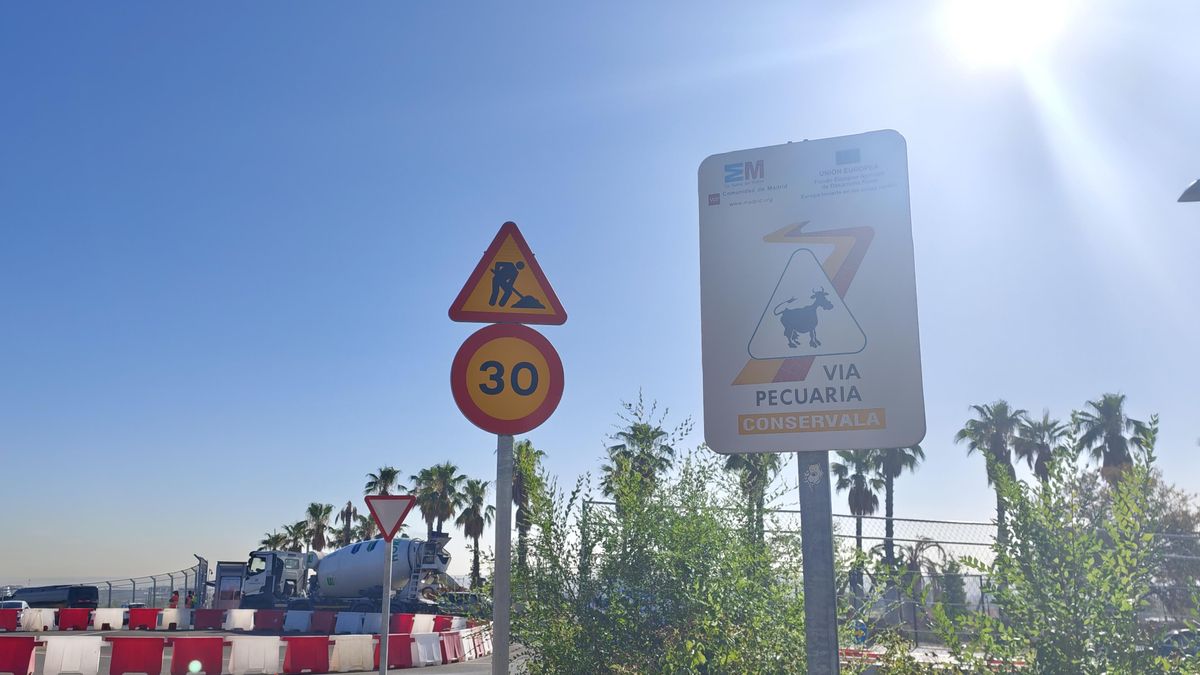 El circuito se encuentra al lado de una vía pecuaria