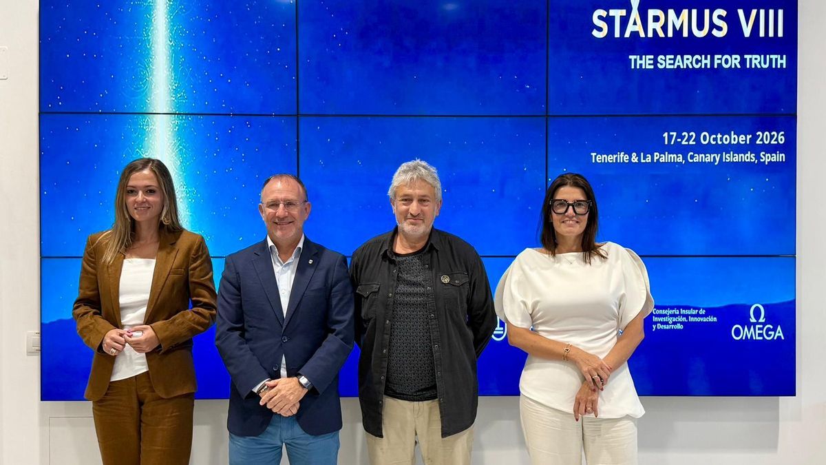 La Palma homenajeará a Brian May,  confundador de Starmus, con una estrella en el Paseo de la Ciencia