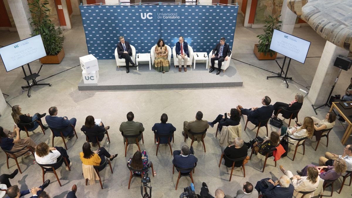 Presentación de los nuevos grados de la UC.