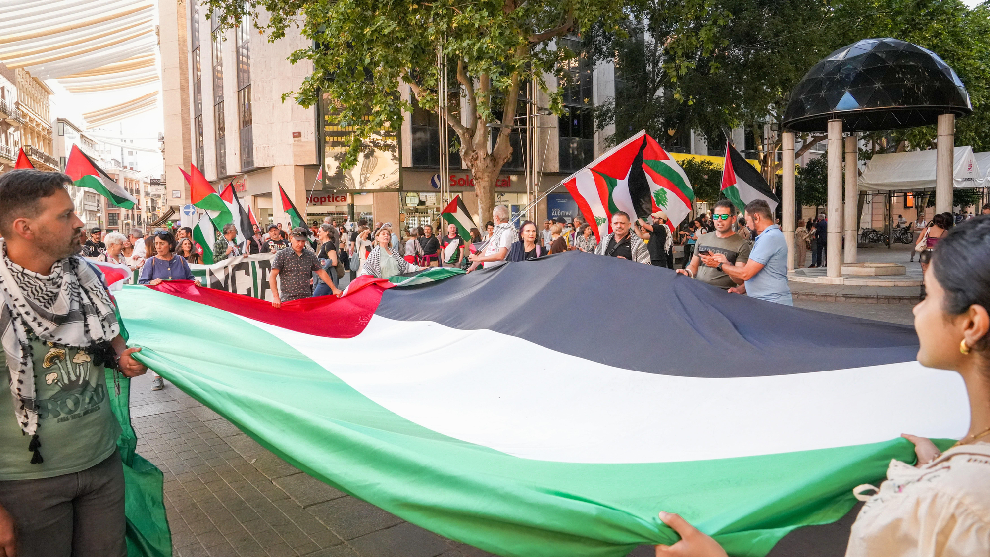 Manifestación de la Plataforma Córdoba con Palestina