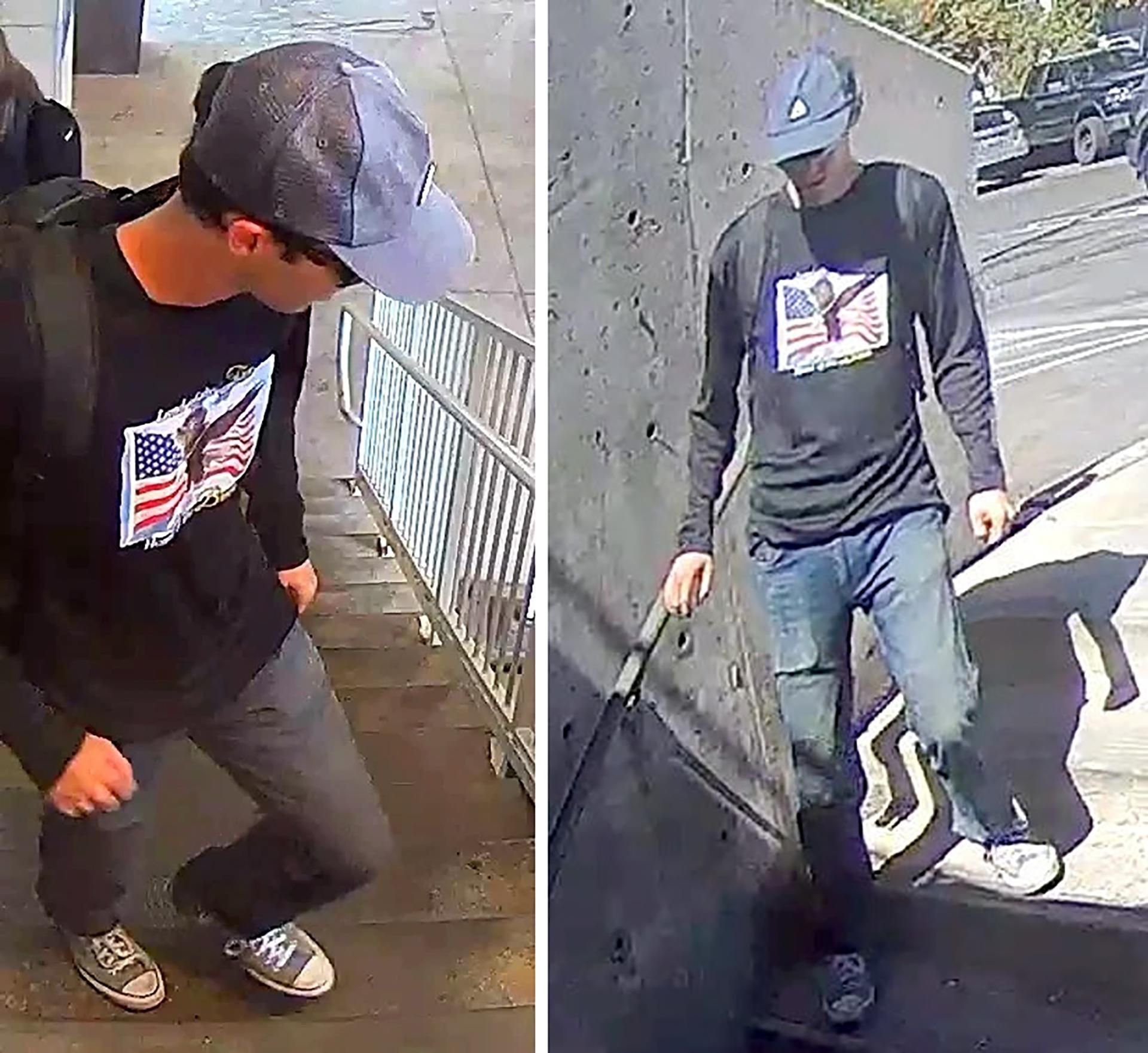 El FBI difundió imágenes de una "persona de interés" en relación al asesinato de Charlie Kirk.