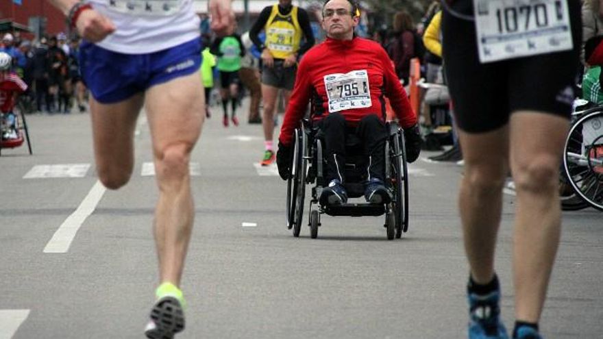 Peio García / Ical. La ciudad de León acoge la celebración de la IX Media Maratón.