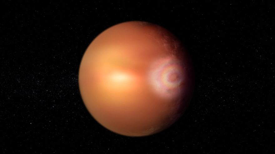 Detectan la primera gloria en un exoplaneta, un anillo de colores en una atmósfera muy lejana