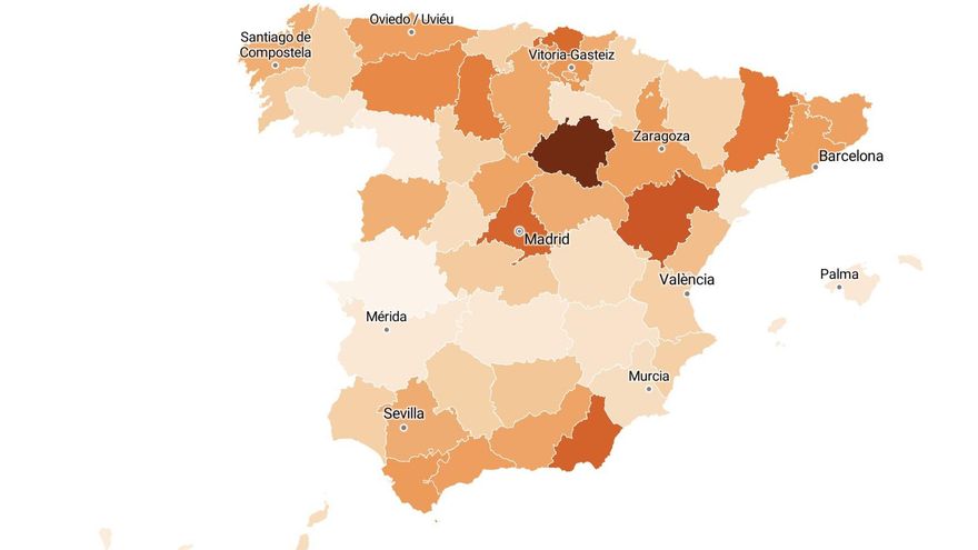 Mapa provincias 26F