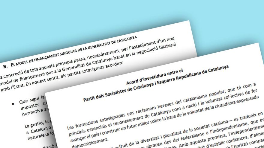 DOCUMENTO | Texto íntegro del preacuerdo entre ERC y PSC para investir a Salvador Illa
