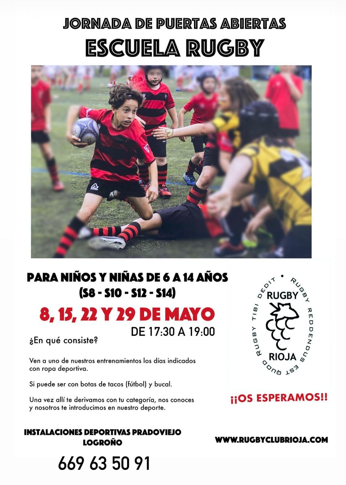 Jornada Puertas Abiertas Rugby Rioja