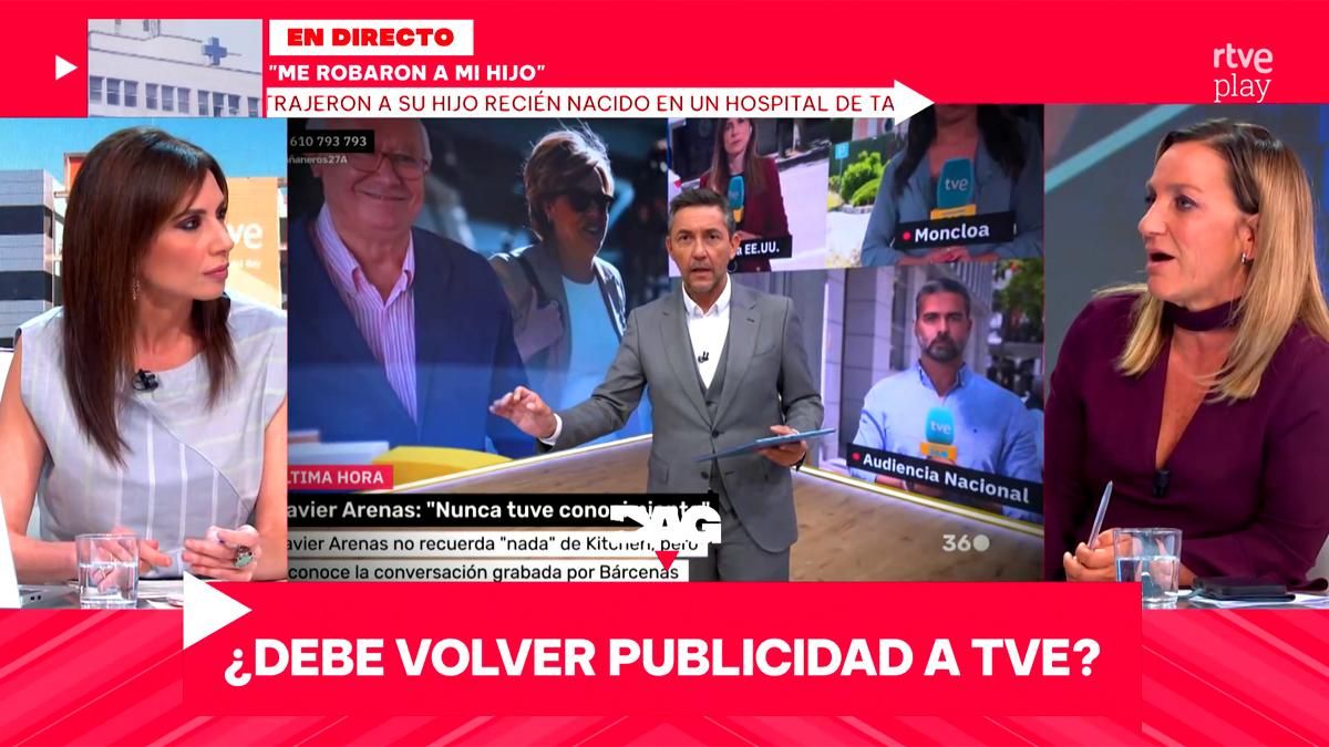 'Directo al grano' debate sobre la vuelta de la publicidad a RTVE: "Quizá debería cambiar su modelo de financiación"