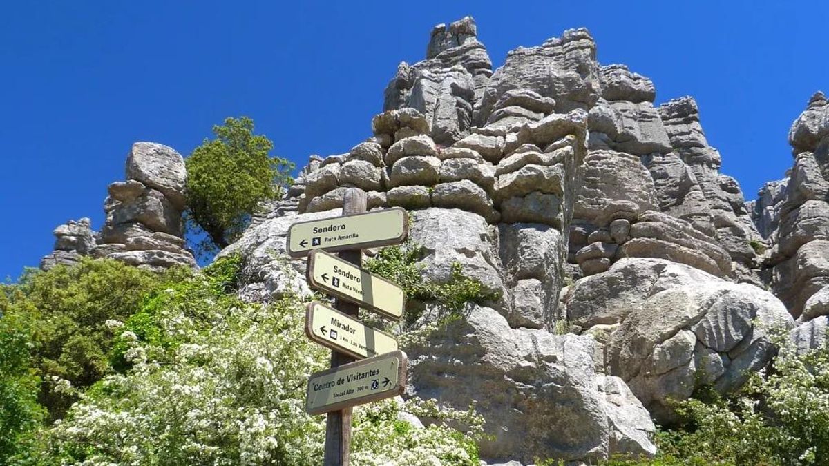 El laberinto rocoso del Torcal.