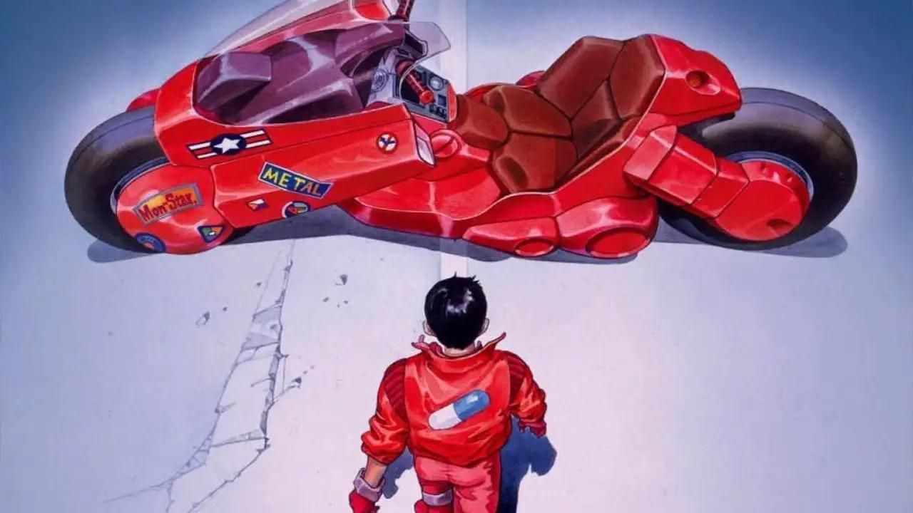La futurista moto de Akira creada por Katsuhiro Otomo