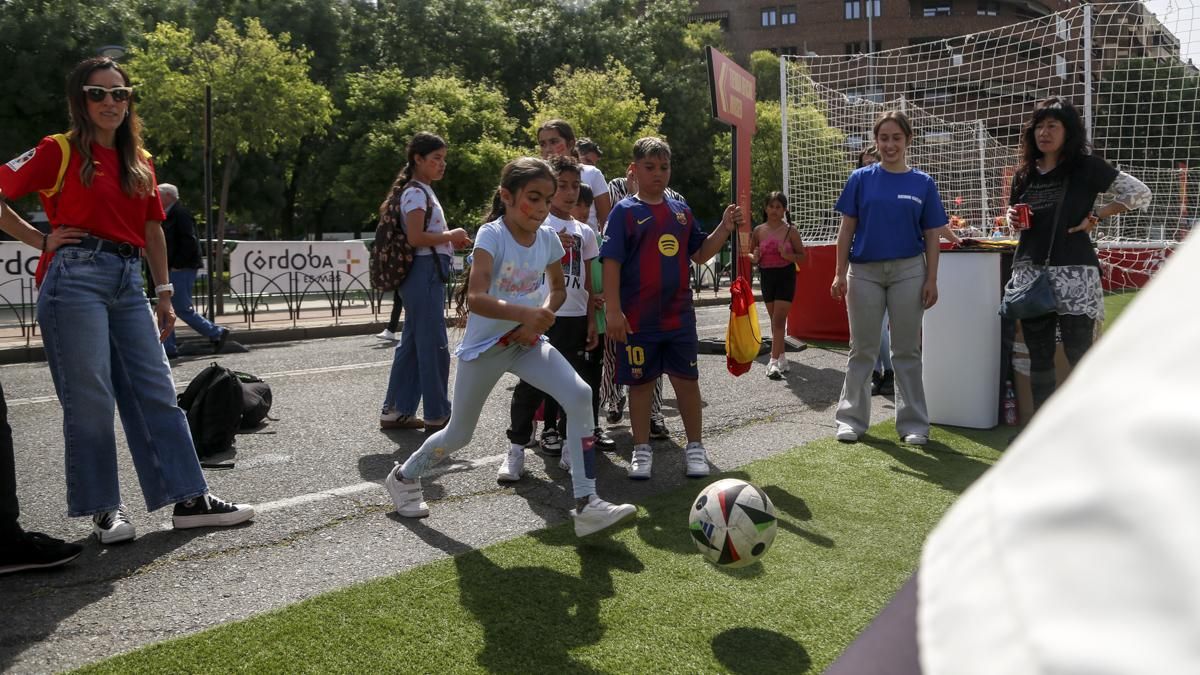 Fanzone de la Selección Española de Fútbol Femenina