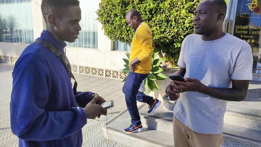 Habibou, un senegalés que subió al cayuco para buscar una oportunidad y que quiere ayudar