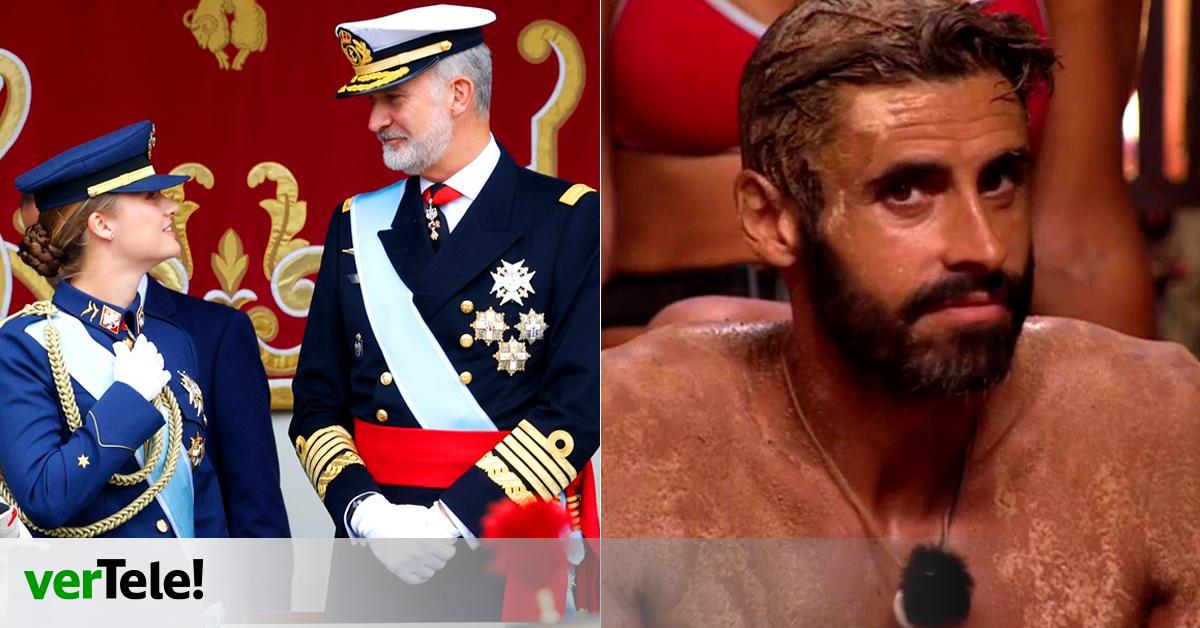 AUDIENCIAS TV DOMINGO 12 DE OCTUBRE
El desfile de la Fiesta Nacional (39.3%) arrasa por la mañana y 'Supervivientes' (13.9%) domina la noche con otro récord