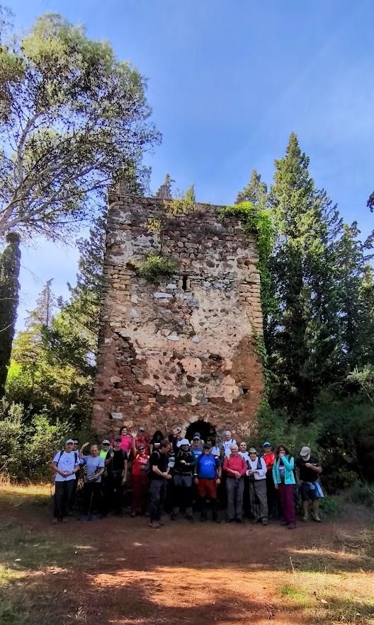 Foto de familia de la ruta de A Desalambrar