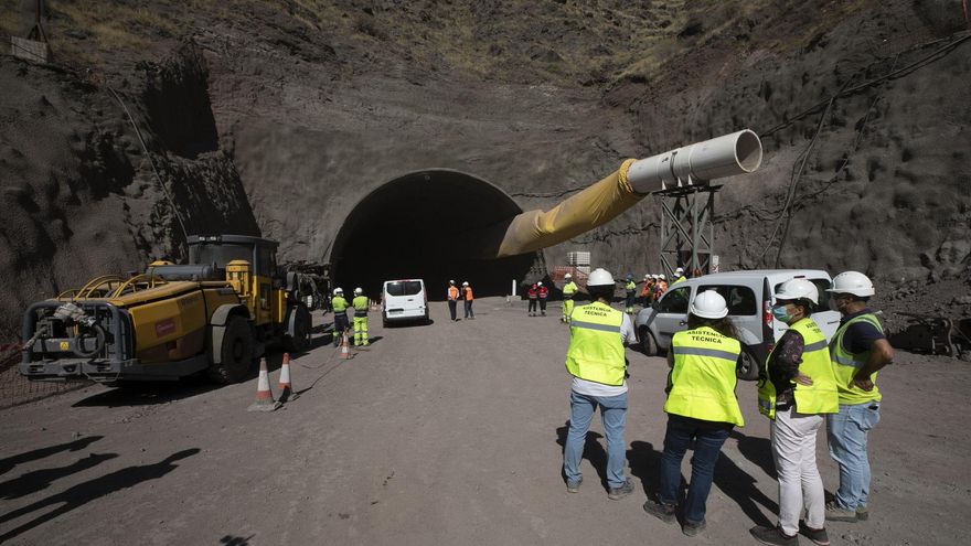 Finaliza la excavación del primero de los ocho túneles de la segunda fase de la carretera de La Aldea