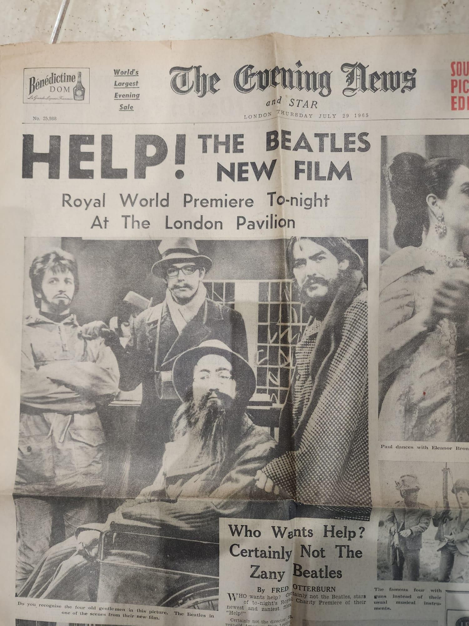 Las entradas de conciertos, el material de promoción, los periódicos o las fotografías de los de Liverpool, Elvis, Queen, Bowie o los Rolling son “pequeños santos griales para los fans”.