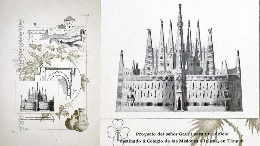El dinero truncó 'el sueño' de Gaudí en Tánger, antecesor de la Sagrada Familia