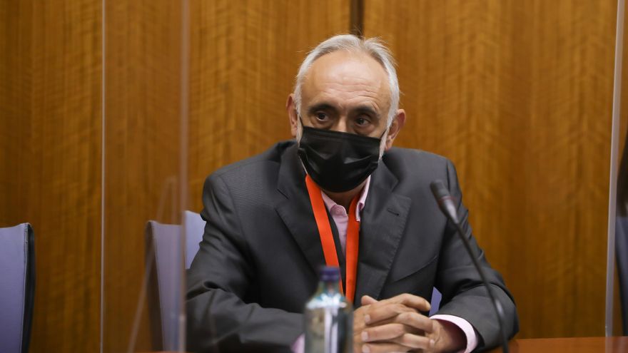 Fernando Villén, este viernes en la comisión de investigación de la Faffe