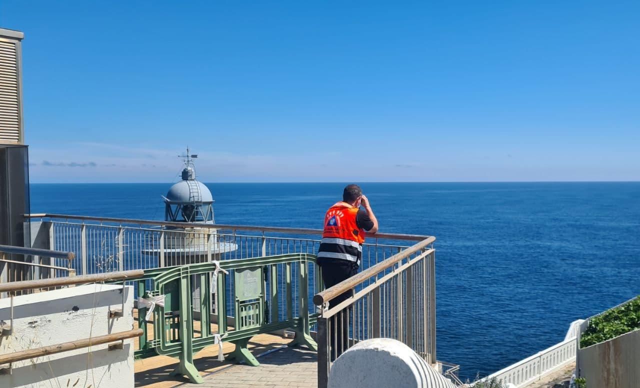 72 horas de búsqueda de un buceador desaparecido en Lekeitio, en imágenes
