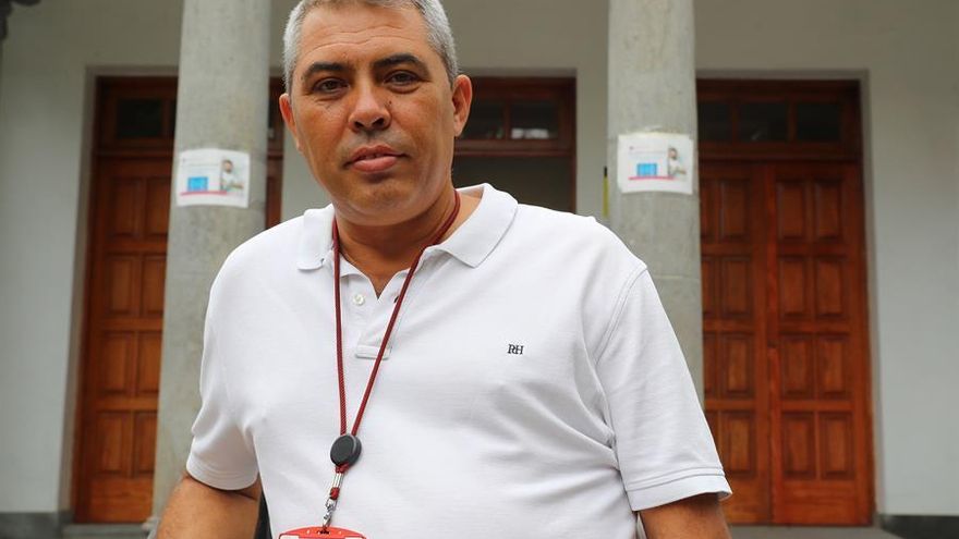 Antonio Rodríguez Verona, responsable de Inmigración de Cruz Roja en Las Palmas