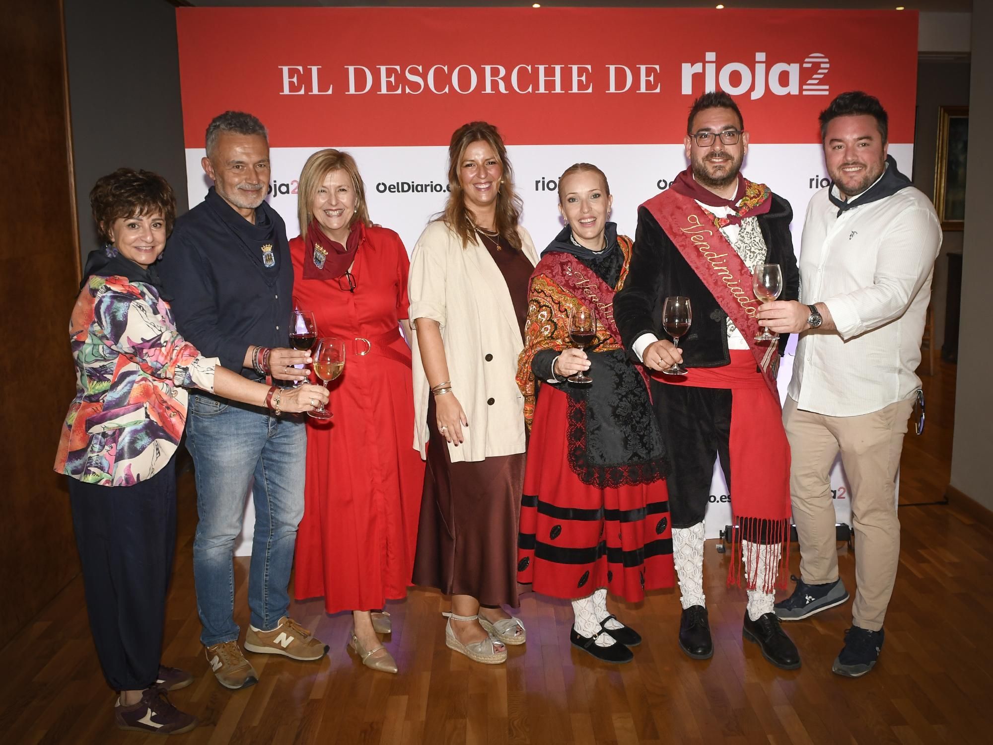 El alcalde de Logroño, Conrado Escobar y los concejales Celia Sanz e Íñigo López-Araquistain