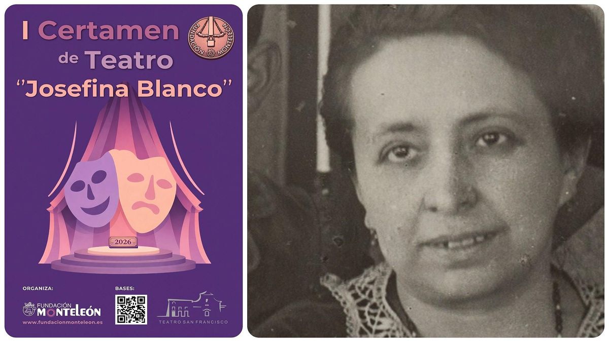 La Fundación MonteLeón rescata la memoria de la actriz leonesa Josefina Blanco con un nuevo certamen nacional de teatro aficionado