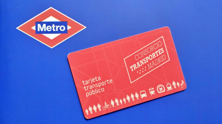 Precios finales de la tarjeta transporte en Madrid desde julio: la A sube a 32,70 euros pero los menores de 15 viajarán gratis