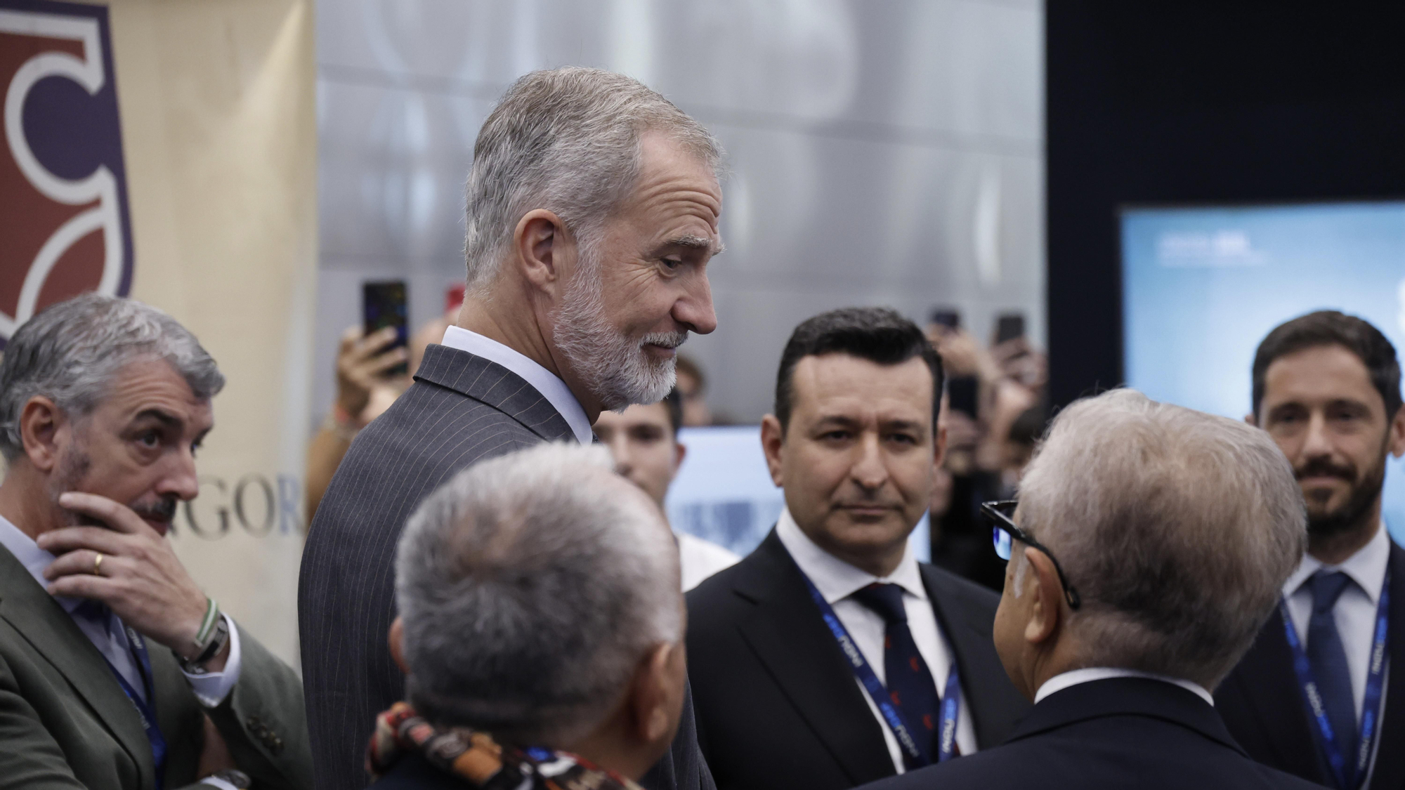 El Rey Felipe VI asiste a la jornada de clausura del Foro Indudef