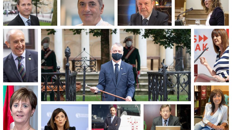 Urkullu releva la cúpula de todos los servicios básicos y otorga el triple de presupuesto a los socialistas en el nuevo Gobierno