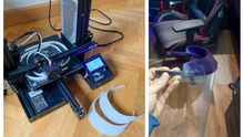 Ingenieros, médicos y diseñadores han unido fuerzas y conocimientos de manera altruista para fabricar con impresión 3D el material sanitario más urgente y ya están poniendo a disposición de la sanidad respiradores y equipos de protección individual (EPI) para hacer frente a la expansión del coronavirus. Carlos González de Dios, ingeniero industrial de la planta de motores de Renault en Valladolid, es una de esas personas, junto a varios de sus compañeros. que en su propia casa ha puesto su impresora 3D a fabricar componentes de un respirador artificial y máscaras de protección para el personal sanitario.