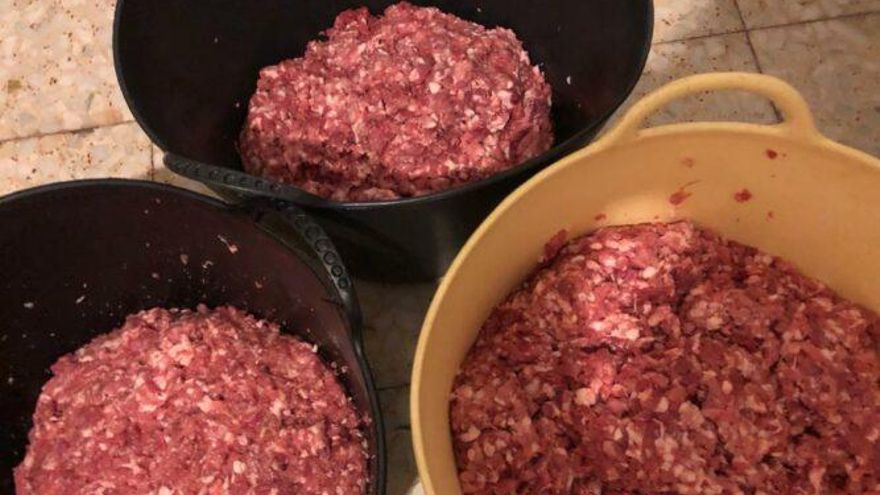 Matanza del cerdo en Balazote