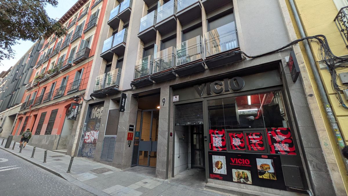 Parte baja de Divino Pastor 9, con la cocina fantasma de Vicio