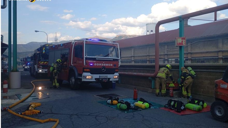 Los bomberos del servicio provincial de Huesca secundan la convocatoria de huelga