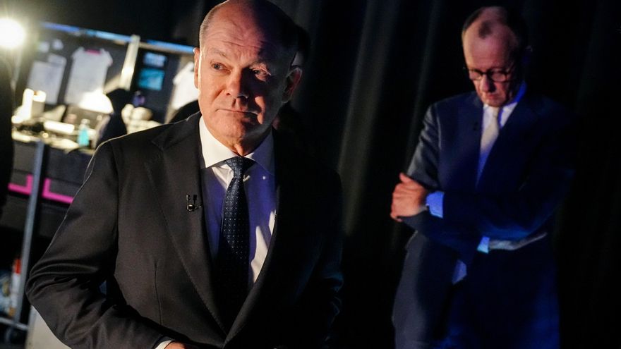 Scholz y Merz cruzan críticas por inmigración y ratifican el cordón sanitario a la ultraderecha