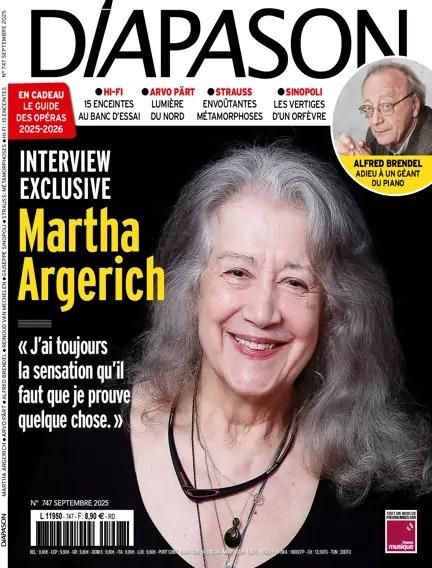 Tapa de la revista "Diapason"