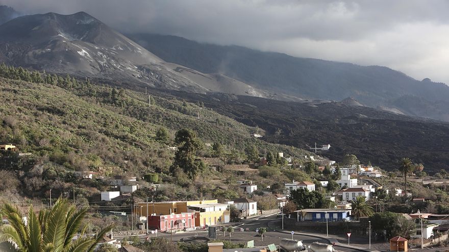 Silencio en el Valle de Aridane junto a un volcán dormido del que aún nadie se fía