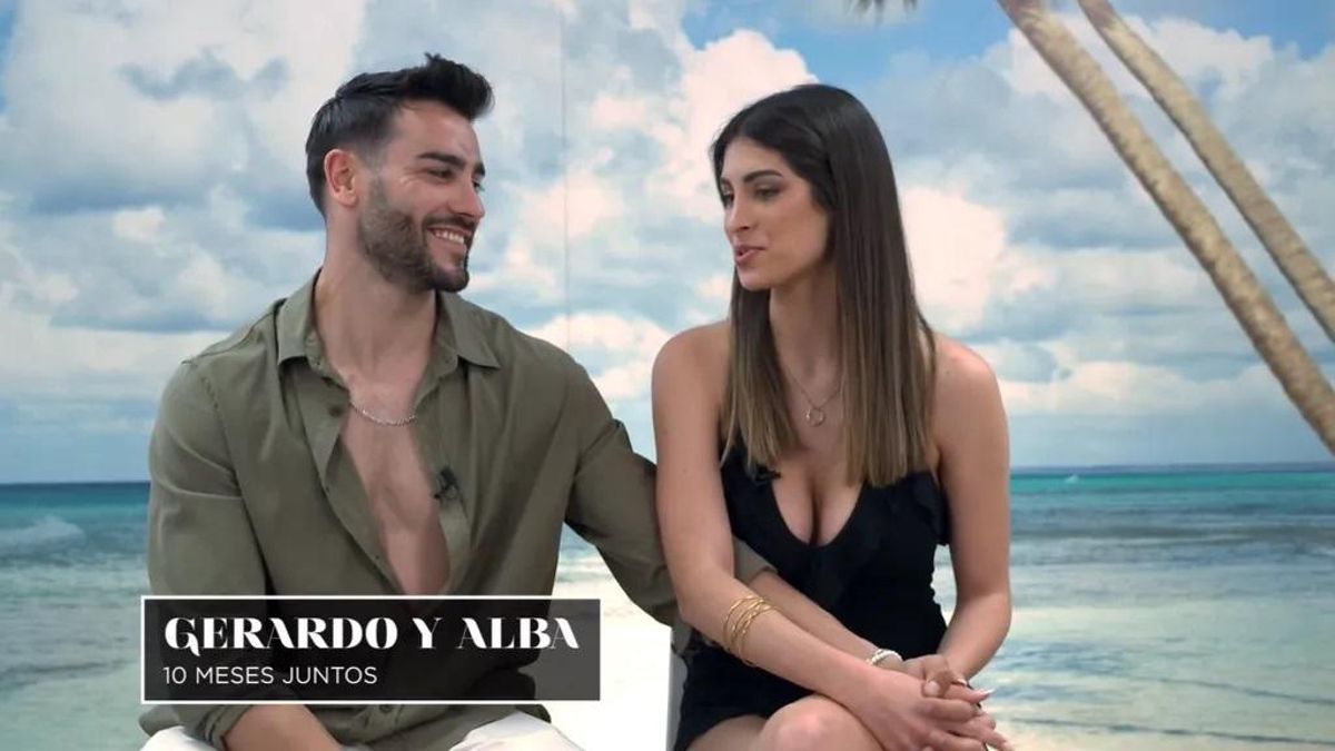 Gerardo y Alba en 'La isla de las tentaciones 8'