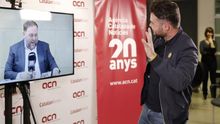 Oriol Junqueras y Gabriel Rufián, en una imagen de archivo.