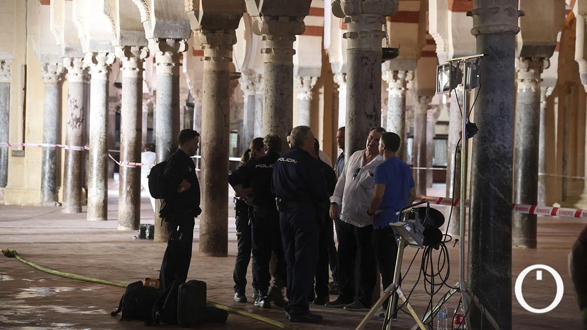 El organismo asesor de la Unesco advirtió sobre el almacenaje de enseres y maquinaria en el interior de la Mezquita de Córdoba