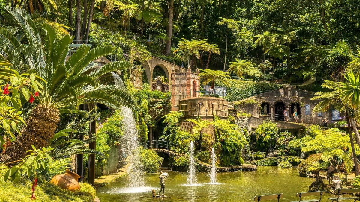 El Jardín Tropical Monte Palace, en Funchal.