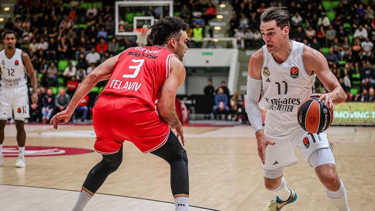Habrá público en los partidos del Real Madrid de baloncesto frente al Hapoel de Tel Aviv: solo abonados y sin afición rival
