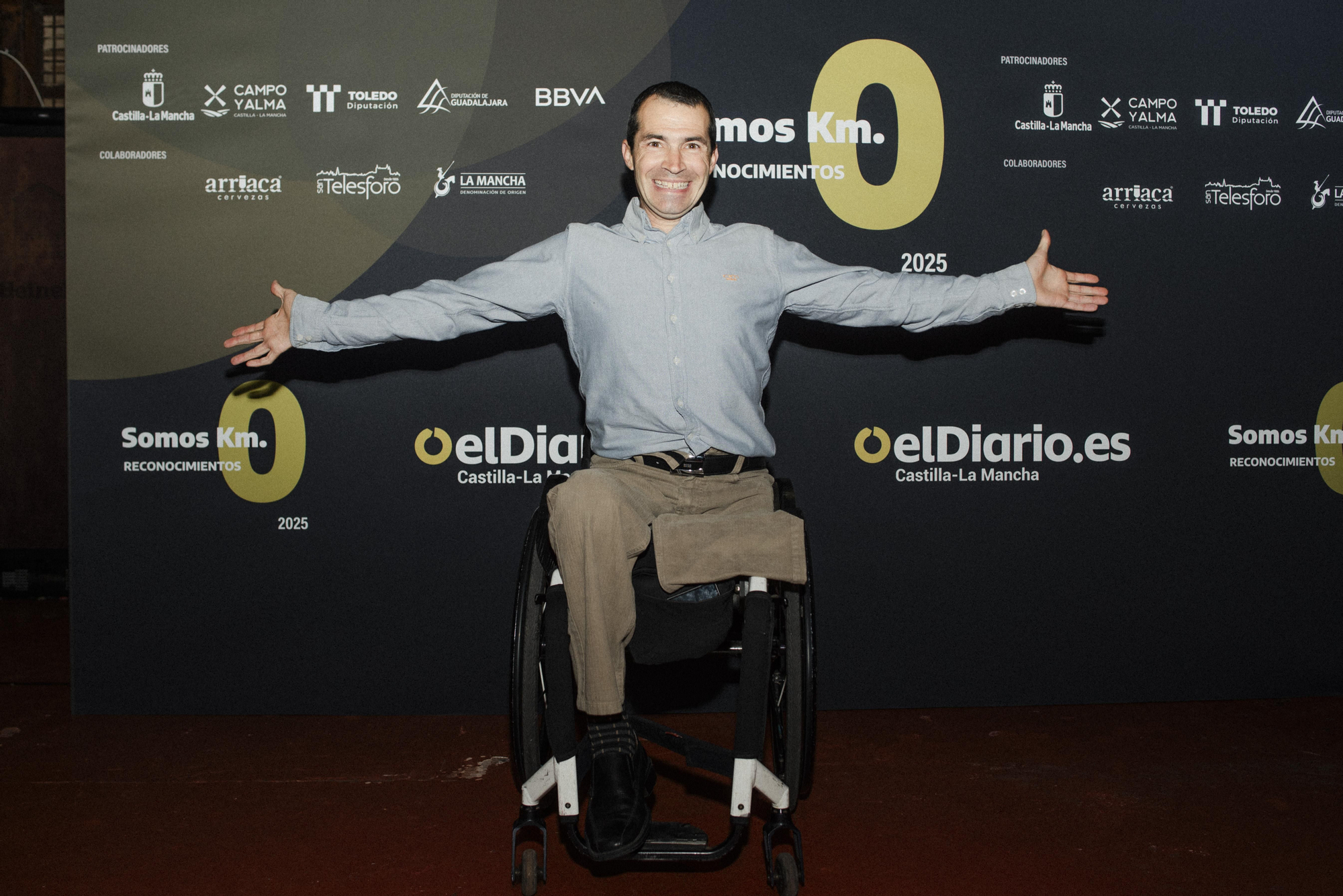 Omar Ortiz, montañero reconocido en la Federación de Deportes de Montaña de Castilla-La Mancha