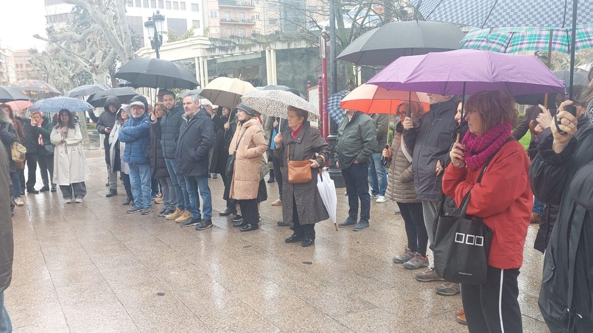 Manifestación en Logroño para reclamar en final de la guerra en Oriente Medio