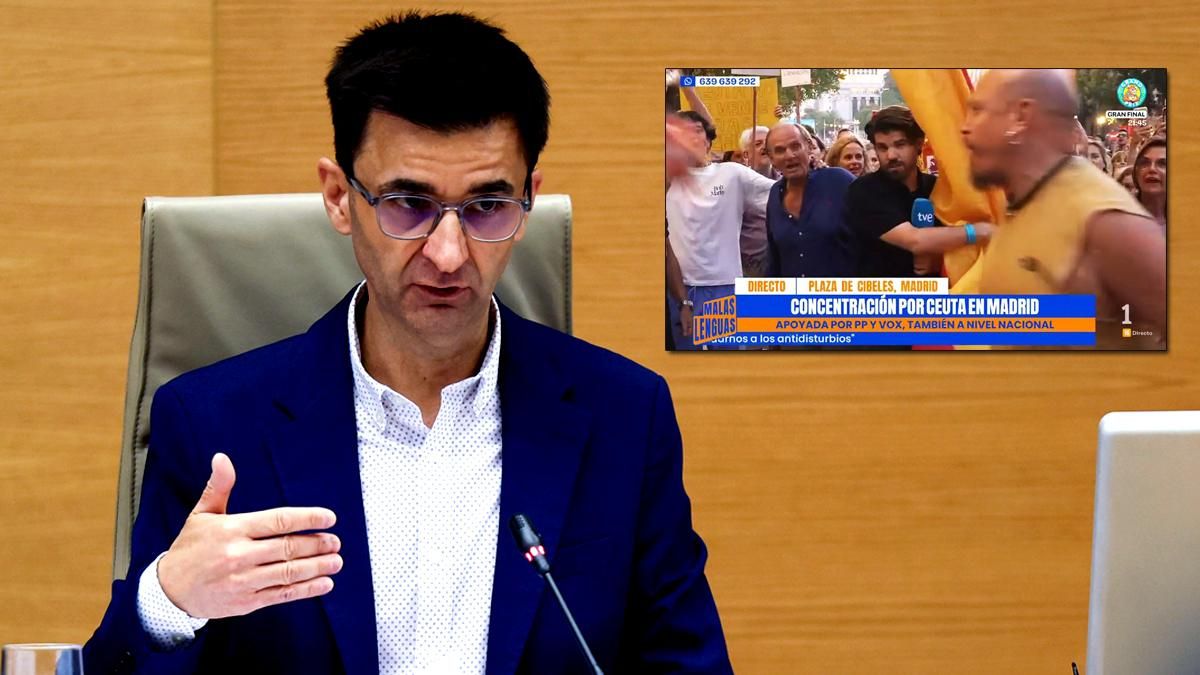 José Pablo López defiende la cobertura de RTVE en Ceuta y acusa a Vox de poner a sus periodistas "en la diana de los exaltados"