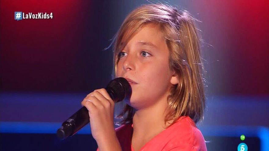 Izan en 'La Voz Kids'